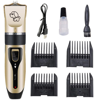 Professional Pet Grooming Kit – Quiet & Safe Trimmer Set for Dogs & Cats
