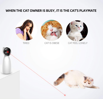 Smart Laser Cat Toy – Keeps Your Cat Active & Entertained