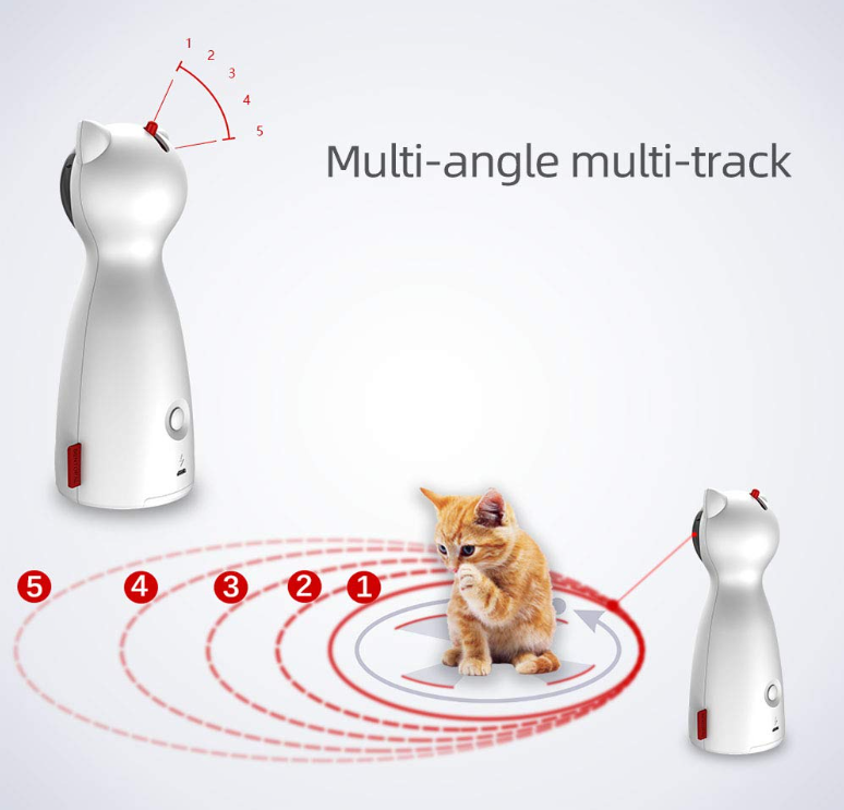 Smart Laser Cat Toy – Keeps Your Cat Active & Entertained