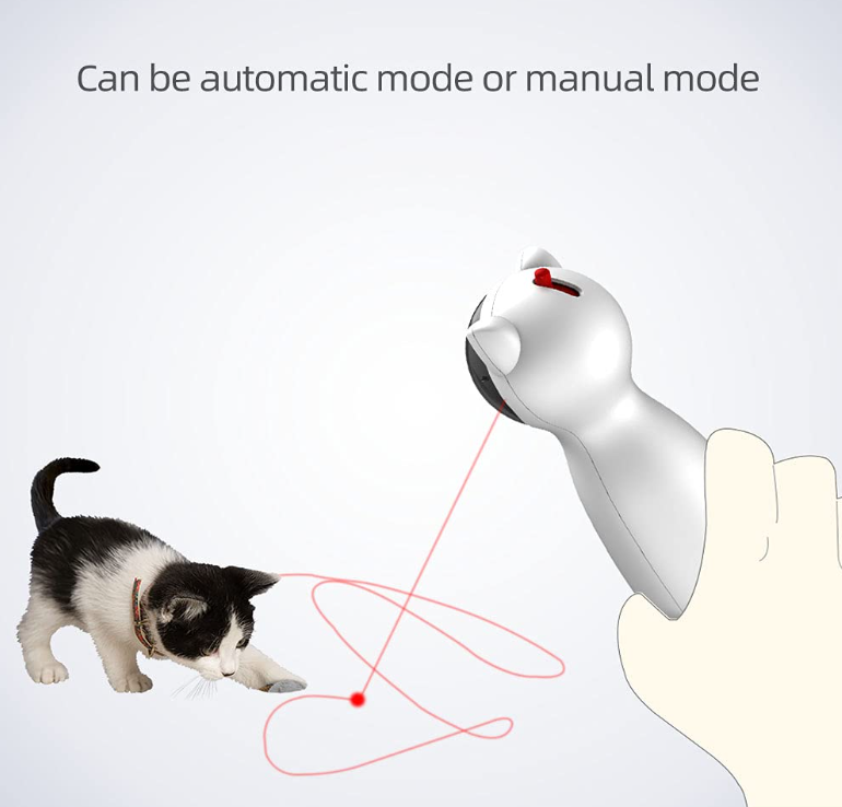 Smart Laser Cat Toy – Keeps Your Cat Active & Entertained
