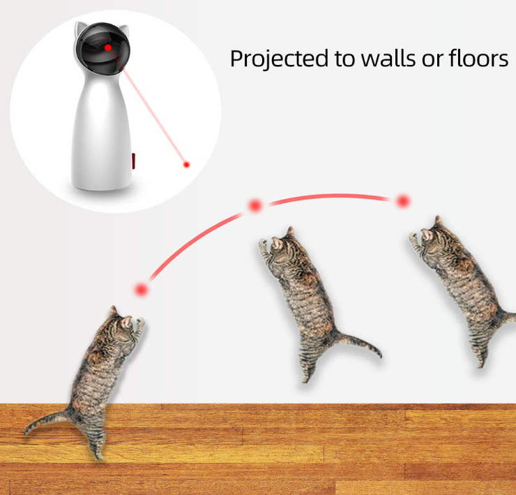 Smart Laser Cat Toy – Keeps Your Cat Active & Entertained