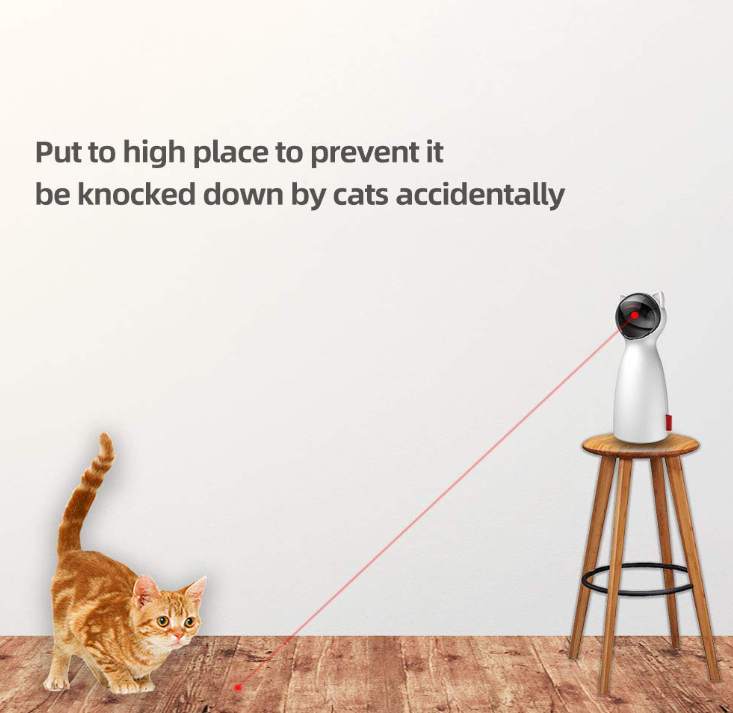 Smart Laser Cat Toy – Keeps Your Cat Active & Entertained