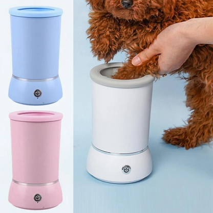 Automatic Dog Paw Cleaner Cup – Gentle Mud & Dirt Remover