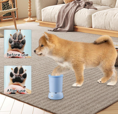 Automatic Dog Paw Cleaner Cup – Gentle Mud & Dirt Remover