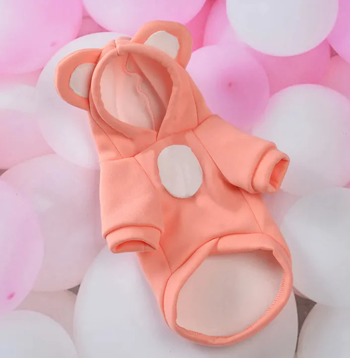 Thermal Pet Hoodie – Soft Winter Sweater with Hood for Dogs & Cats