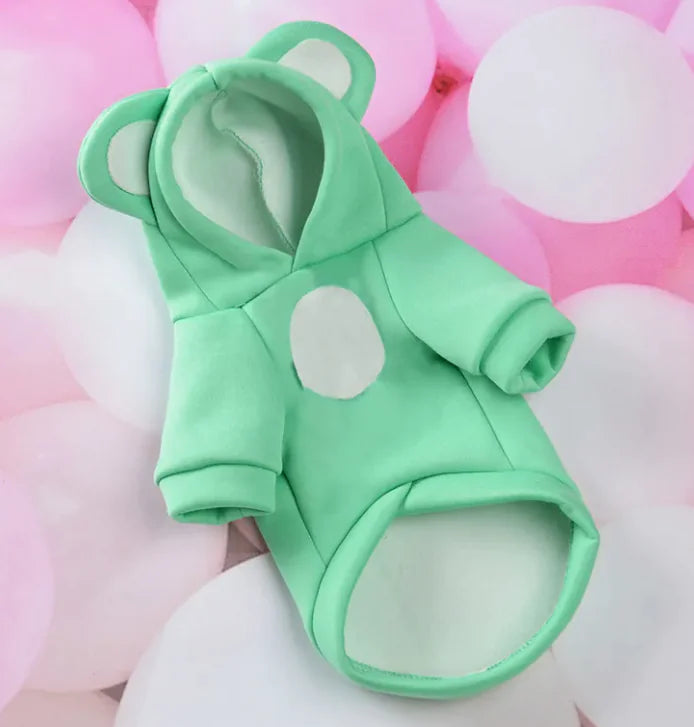 Thermal Pet Hoodie – Soft Winter Sweater with Hood for Dogs & Cats