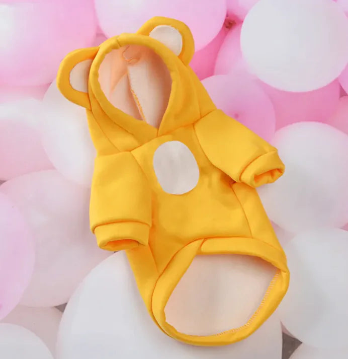 Thermal Pet Hoodie – Soft Winter Sweater with Hood for Dogs & Cats